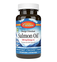 aceite de salmón rico en omega-3