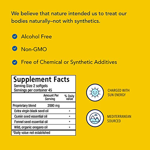 Aceite de semilla negra sin GMO
