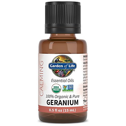 aceite esencial geranio orgánico puro