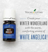 aceite esencial White Angelica para meditación