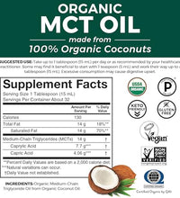 aceite MCT sin GMO para salud
