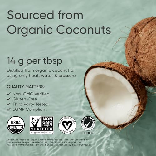 aceite MCT vegano sin sabor