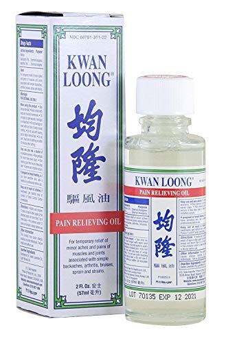 aceite medicado Kwan Loong para aliviar el dolor