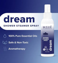 Aceites esenciales en spray para ducha