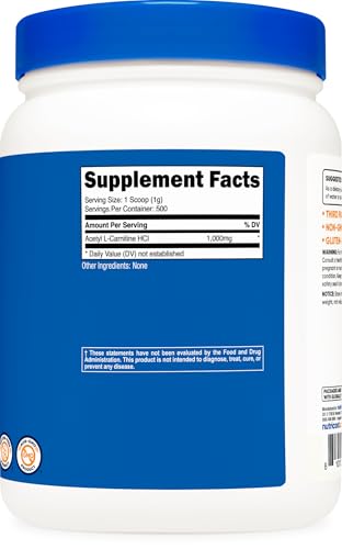 Acetil L-carnitina para salud cerebral