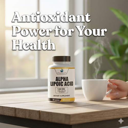 ácido alfa lipoico 1300mg por porción