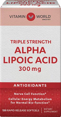 Ácido alfa lipoico 300 mg antioxidante