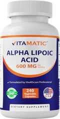 Ácido Alfa Lipoico 600mg cápsulas