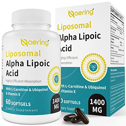 Ácido alfa lipoico en softgels