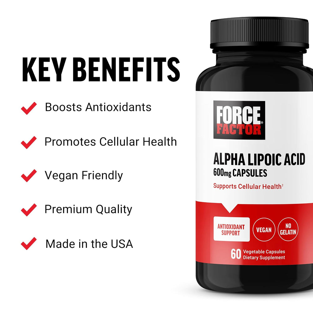 Ácido alfa lipoico Force Factor