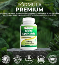 ácido alfa lipoico para energía