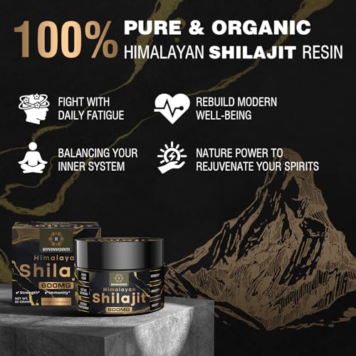 Ácido fulvico en resina de Shilajit