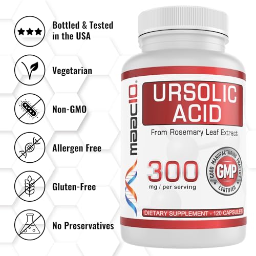 Ácido ursólico para un estilo de vida saludable