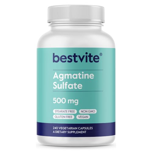 Agmatina sulfato 500mg para energía