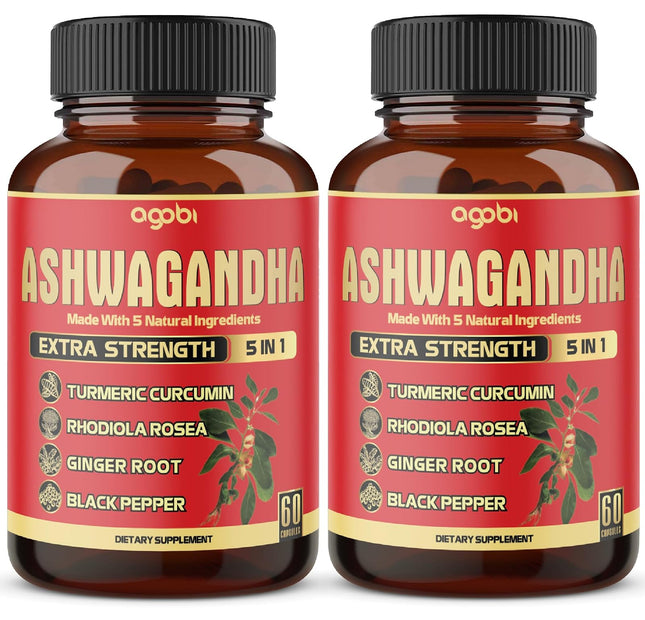 agobi Ashwagandha 5-en-1 cápsulas