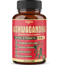 agobi Ashwagandha en cápsulas