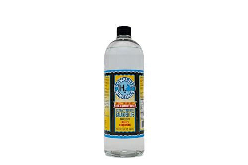 agua mineral iónica completa concentrado