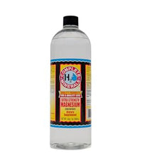 agua mineral iónica de magnesio concentrado