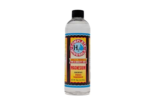 agua mineral iónico de magnesio 1200 ppm