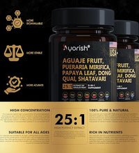 aguaje y shatavari para equilibrio hormonal