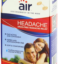 Air Headache solución para congestión nasal