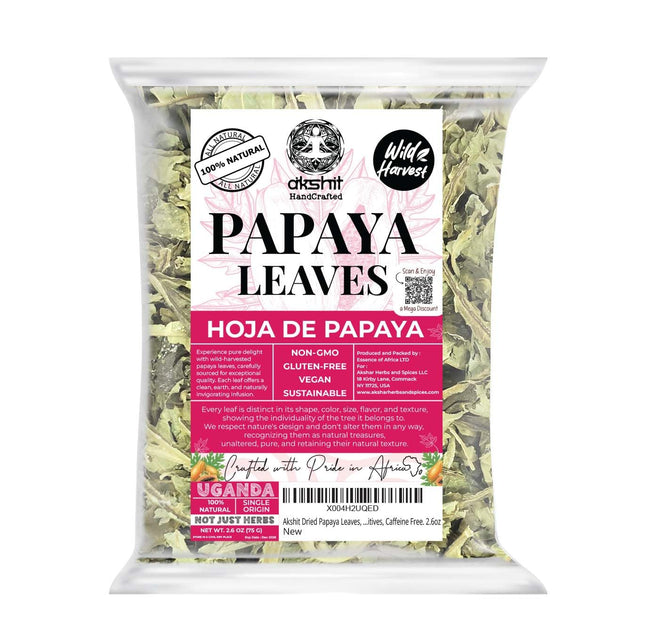 Akshit Hojas Secas de Papaya