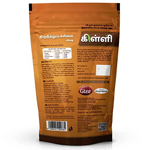 albahaca KILLI para tu salud