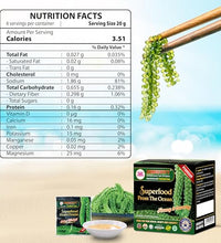 Alga lato rica en nutrientes