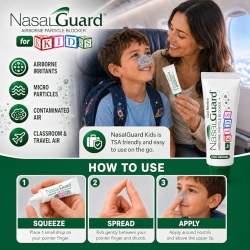 alivio de alergias con mentol fresco