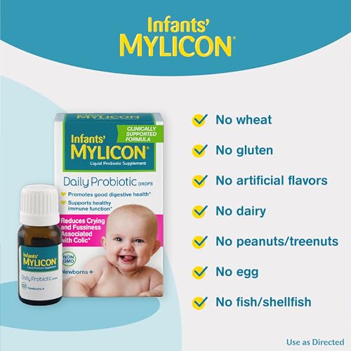 Alivio de cólicos con Mylicon