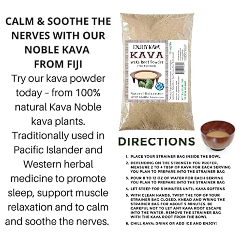 Alivio del estrés con Kava natural