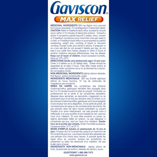 Alivio duradero Gaviscon Max Berry