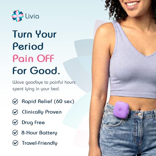 alivio menstrual portátil y discreto