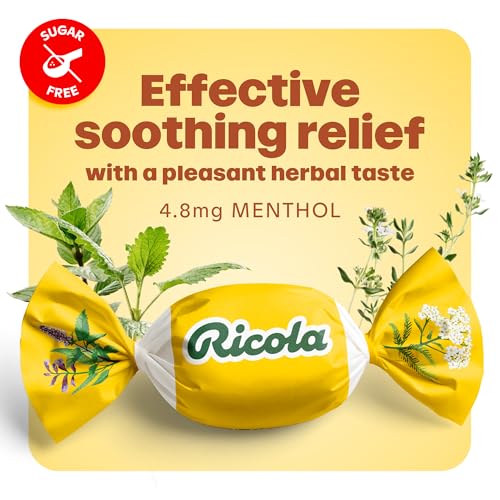 alivio rápido con caramelos herbales Ricola