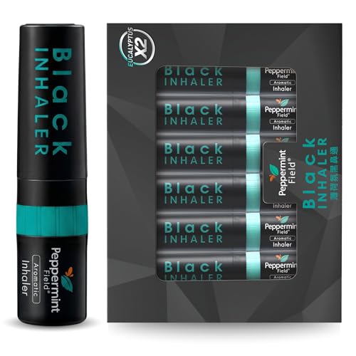 alivio rápido con inhalador de menta