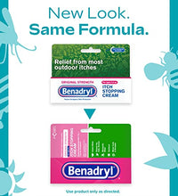 alivio rápido de picazón con Benadryl