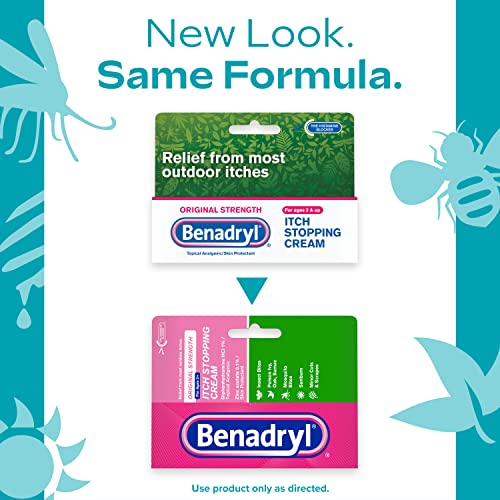 alivio rápido de picazón con Benadryl