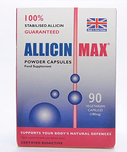 allicin max cápsulas de ajo puro