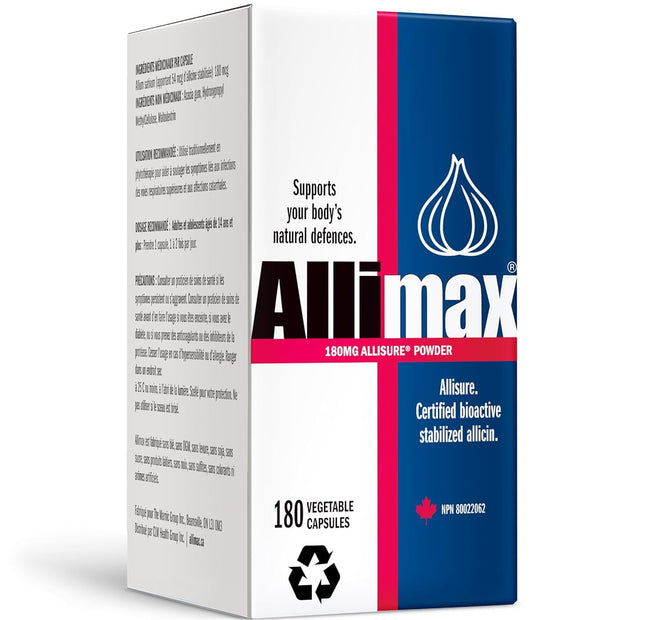 Allimax Allicin 180 mg cápsulas