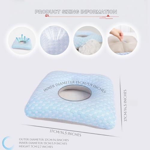 almohada médica que alivia el dolor