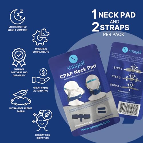 almohadilla para cuello CPAP cómoda