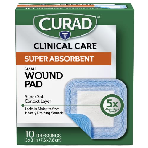 almohadilla super absorbente para heridas