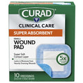 almohadilla super absorbente para heridas