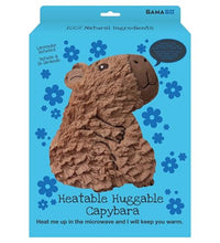 almohadilla térmica capybara para calambres