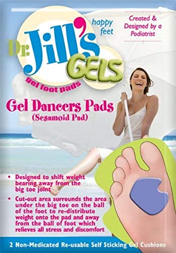 almohadillas de gel para bailarines cómodas