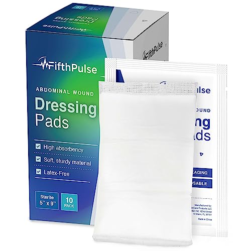almohadillas estériles para heridas abdominales