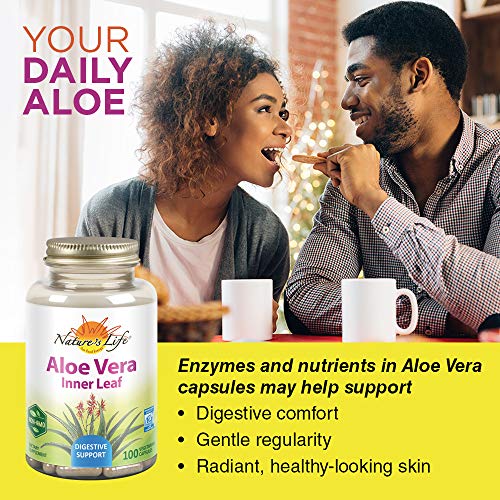 aloe vera en cápsulas 100 piezas