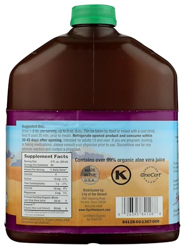 aloe vera orgánico suplemento para bienestar