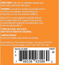 Alpha GPC 300MG para concentración