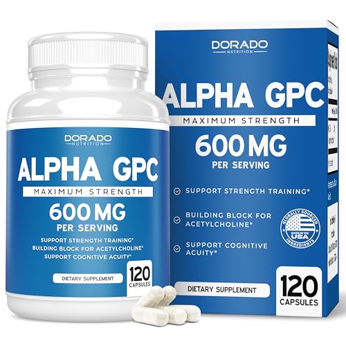 Alpha GPC Colina 600 mg